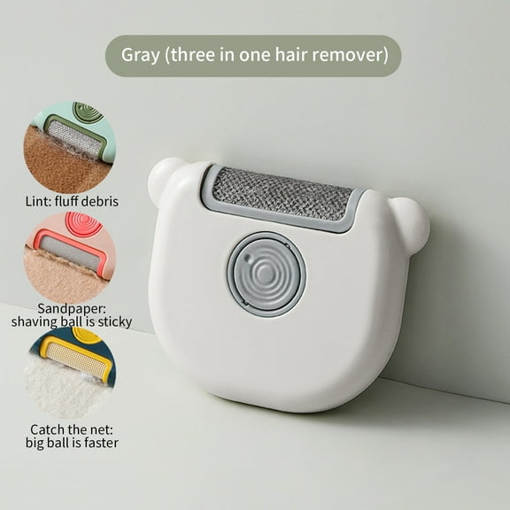Pompotops Clearance Sales Portable Lint Remover & Lint Roller,Clothes Fuzz Shaver Reusable Double Sided Lint Remover, Stickier Lint Roller Works For Fuzz,Dog Hair,Pet Hair