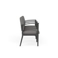 thumbnail image 2 of Amherst Steel Reception 3 Seat Tandem Seating / Charcoal Steel / Light Gray, 2 of 3