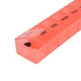 thumbnail image 2 of Unique Bargains 1 Pc 7 Grids Single Row Pill Case Waterproof for Travel Clear Orange, 2 of 6