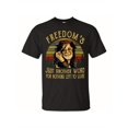 thumbnail image 2 of Vintage Men'S Funny T-Shirt, Freedom Is Just Another Word for Losing It All Janice Joplin Fashion T-Shirt Tee For Adult, Men, Women, Teen, Teenager, Adolescent, Youth, 2 of 7