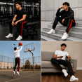 thumbnail image 3 of SOUTHPOLE Mens Sweatpants - Lightweight Stretch Tricot Joggers for Men, 3 Pack Athletic Pants, 3 of 7