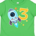 thumbnail image 4 of Inktastic Rocket Space Ship Happy Third Birthday Boys or Girls Toddler T-Shirt, 4 of 5