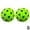 Green, variant on Silent PU Foam Pickleball Soft Noise Free Practice Ball for Indoor Outdoor Training Play and Recreational Sports