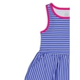 thumbnail image 2 of Wonder Nation Girls Play Dress and Short 2 Piece Set, Sizes XS-XLP, 2 of 3