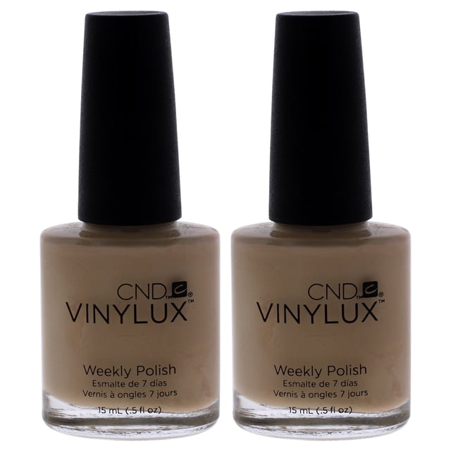 Esmalte de uñas CND Vinylux Weekly 136 Powder My Noise, paquete de 2