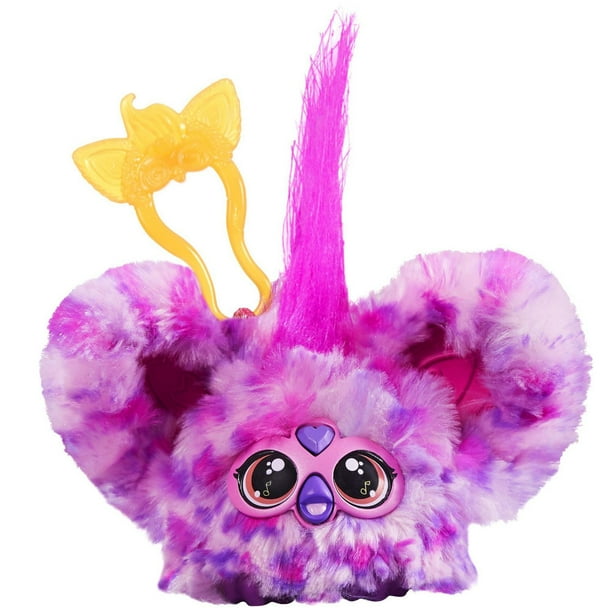 Furby - Mini peluche électronique Furblets Zee-Bah Hasbro : King Jouet France, Mini peluches Hasbro Furby - Mini peluche électronique Furblets Zee-Bah Hasbro : King Jouet France, Mini peluches Hasbro