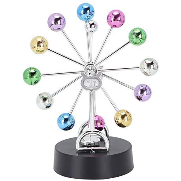 Bola de equilibrio Física Ciencia Máquina de pie Simulación Máquina de pie Ruedas grandes Entretenimiento de oficina Decoración física Bola oscilante Decoración de juguete de color