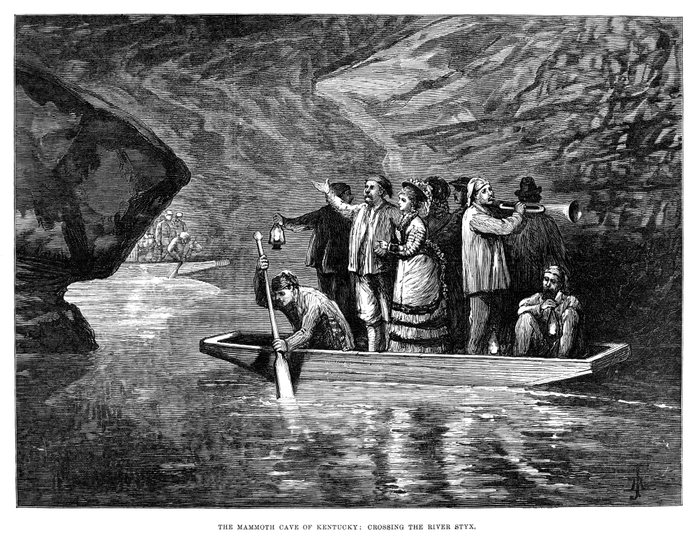 Kentucky Mammoth Cave NCrossing The River Styx Visitors ...