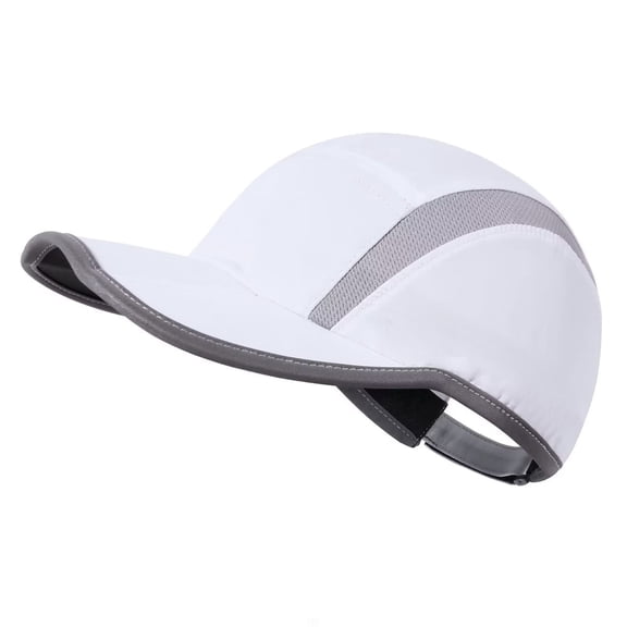 Minzimin Reflective Folding Outdoor Hat Unstructured Design UPF 50 Sun Protection Sport Hats for Womens and Mens