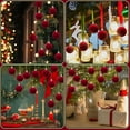 thumbnail image 5 of Christmas Velvet Balls 1.97 Flocked Christmas Hanging Ornaments Handmade Velvet Balls Xmas Tree Ornaments Xmas Tree Bulbs for Wedding Anniversary Party 15 Pcs, 5 of 5
