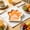 Orange-OR, variant on MMJ Paper Plates 10 Pack Cat Paw Disposable Party Plates Cute Animal Shaped Birthday Cake Dessert Tableware