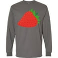 thumbnail image 3 of Inktastic Strawberry Fruit Long Sleeve T-Shirt, 3 of 5