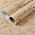 thumbnail image 1 of Width Marble Wallpaper Contact Paper Waterproof Oil-proof Wall Stickers PVC Self Adhesive Kitchen Ambry Countertop Home Decor, 1 of 5
