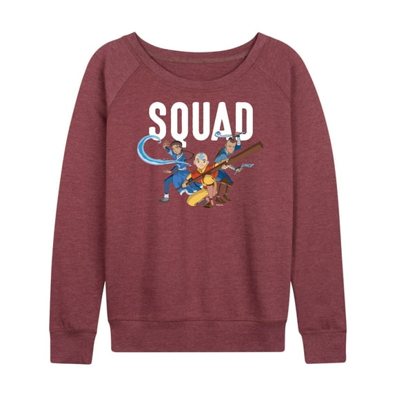 Avatar - The Last Airbender - Trio Squad - Women's Lightweight French Terry Long Sleeve Shirt