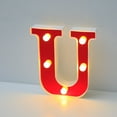 thumbnail image 3 of Fashion LED Subtitle Lamp LED Lamp Life Is Long Long Term Use Without Heat. Get The Decorative Effect LED Letter Lights Light Up Letters Standing Hanging Hang Loose Ornament, 3 of 7