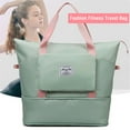thumbnail image 6 of LACKUST Expandable Gym & Duffle Bags, Large Capacity, Lightweight, Overnight, Sports & Travel, For Men & Women,Mint Green, 6 of 7