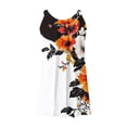 thumbnail image 5 of Karight Robes Mini Plissées Bohèmes d'Été pour Femmes à Col Rond, Hawaïennes Imprimées, Sans Manches, Robe Débardeur, Vêtements de Plage et de Vacances, 5 of 5