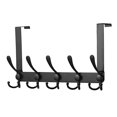 thumbnail image 1 of Perchero para colgar ropa ShuxiuWang Gancho trasero de puerta Heavy Duty Black 1pcs, 1 of 5