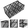 thumbnail image 1 of CATIEBYE Minimalist Pen Holder: Black Desk Organizer For Classroom Supplies 1Set, 1 of 6
