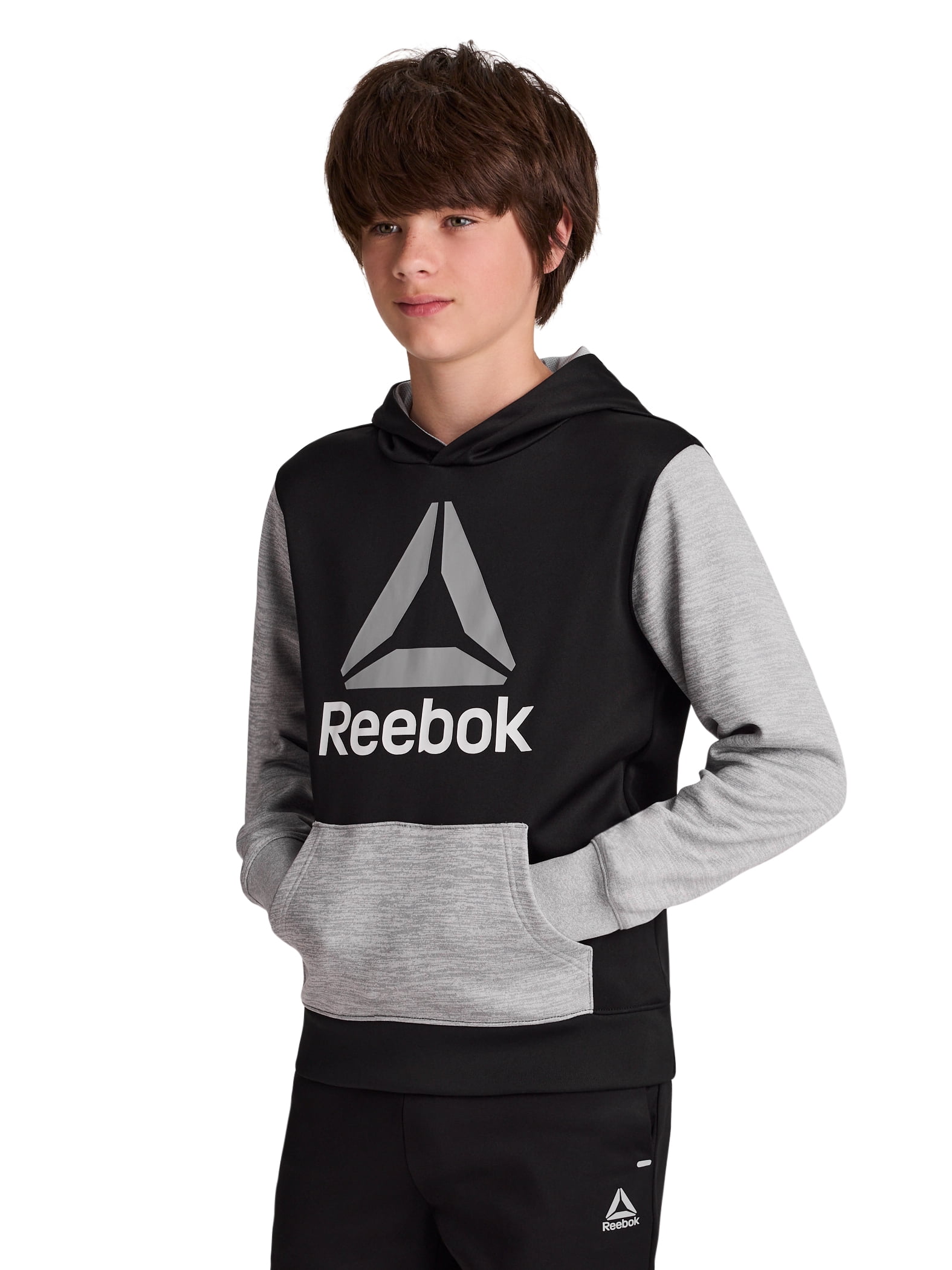 Reebok Boy's Cool Down Colorblock Hoodie, Sizes 4-18
