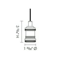 thumbnail image 2 of KIT-PD465GPBR-ST21180 Jesco Lighting Envisage VI - One Light Line Voltage Pendant with Canopy Kit-Graphite/Bronze Finish, 2 of 4
