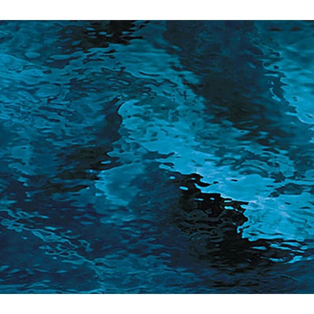 OCEANSIDE STAINED/FUSING GLASS SHEETS STEEL BLUE WATERGLASS FUSIBLE