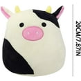 thumbnail image 2 of Peluche oficial de Kellytoy Farm Squad, suave y esponjoso (vaca Connor, 7,5 pulgadas), 2 of 5