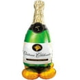 thumbnail image 2 of Fun Express Mylar Balloon Bubbly Wine Bottle 60", 2 of 2