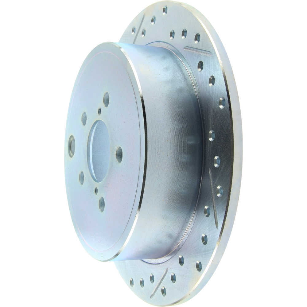 StopTech Select Sport 09-13 Subaru Forester Slotted and Drilled Right Rear Rotor