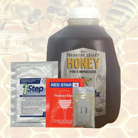 Tapcraft Standard Mead Making Refill Kit 3 Lbs Honey Homebrew Recipe