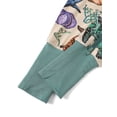 thumbnail image 6 of ATAIKU 3-24M Newborn Baby Zipper Footless Pajamas Bamboo Long Sleeve Footed Sleepers Sleep 'N Play for Infant Toddler Boys - Ocean World, 6 of 7