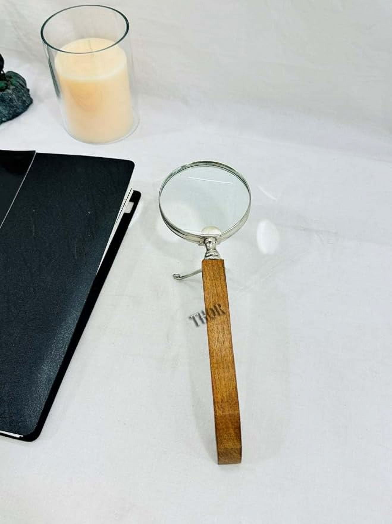 Antique Replica Handheld Detachable Butterfly Magnifier Glass Lens