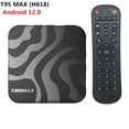 thumbnail image 1 of T95max Boîtier Tv Intelligent Android 12 H618 4 Go/32 Go Wi-Fi 2.4g 5g Réseau Compatible Bluetooth Décodeur, 1 of 8