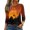 6# Yellow, variant on Halloween Crewneck Sweatshirt for Women 2026 Long Sleeve Funny Graphic T-Shirt Casual Tunic Tops Adult
