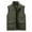 Army Green, variant on Mens Thin Workwear Solid Color Vest Sleeveless Jacket Tank Tops