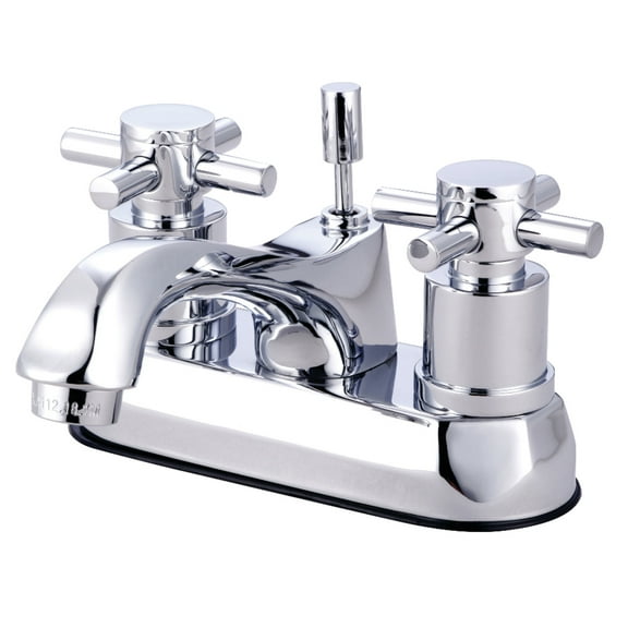 Kingston Brass KS4261DX 4 in. Centerset Bathroom Faucet, Polished Chrome