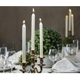 thumbnail image 7 of Bolsius 10 Inch Unscented Taper Like Ivory Dinner Candles for Household Decoration on Wedding, Spa, Parties & All Occasions, 7.5 Hours Burning Dripless 10-inch Long Table Candle - Pack of 10, 7 of 7