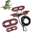 thumbnail image 4 of Reptile Harness, Lizard Traction Rope Wide Compatibility 3 Sizes  For Hamsters For Guinea Pigs, 4 of 8
