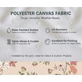 thumbnail image 5 of Soimoi Home & Outdoor Upholstery Fabric - Floral Theme - 56" Wide By 5 Yard - Ideal for Chairs, Table Covers & DIY Projects - Beige, 5 of 7