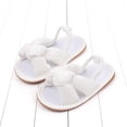 thumbnail image 6 of Biezeib Baby Girl Summer Sandals Breathable Soft Rubber Sole Non-Slip Open Toe Cross Knot Shoes Newborn Infant Shoes, 6 of 6