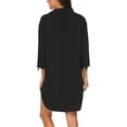 thumbnail image 4 of Askfv Mujer Cubren La Camisa Con Cuello En V Traje De Baño Playa Bikini Ropa De Playa Traje De Baño Vestido De Playa Askfv  NX489BK-3XL, 4 of 6