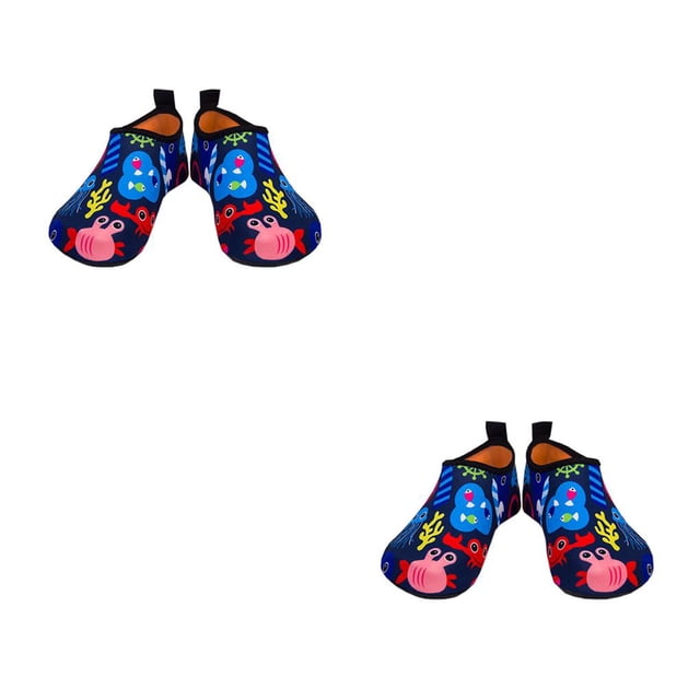 Greeniant 2 zapatos de vadeo para niños pequeños, mano de obra fina, diseño grueso, bonitos escándalos de arena, zapatillas de bebé, tipo de tipo 5 2piezas