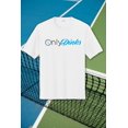 thumbnail image 2 of ONLY DINKS Pickleball T-Shirt, Fans of Dinks, Silver Gray, Small - Fun Pickleball Tee Gift, 2 of 2
