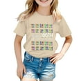 thumbnail image 5 of Coerni Kids Happy 100th Day of School T-Shirt Colorful Crayon Graphic Tee Boys Girls Kindergarten Casual Short Sleeve Tops, 5 of 8