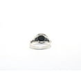 thumbnail image 3 of Heaven Crafts 925 Sterling Silver Natural Black Onyx Ring Designer Jewelry Boho Minimalist Design Unisex Ring, 3 of 5