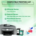 thumbnail image 5 of 96XL and 97XL Ink Cartridges (2 Pack, Black/Tri-Color) - Compatible for HP96 97 XL Ink Cartridge for Deskjet 6940 6980 9800 Officejet 7310 7210 Printers, 5 of 9