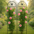 thumbnail image 4 of Metal Garden Trellis, 2 Pack Metal Trellis for Climbing Plants, Indoor/Outdoor Plant Trellis for Potted Plants, House Plants, Climbing Vines, Screen,, 4 of 8
