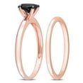 thumbnail image 3 of Everly Women's Diamond 14k Rose Gold Bridal Set, 3 of 7