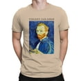 thumbnail image 2 of Vincent Van Gogh Self-Portrait Men's T-shirt, 2 of 3