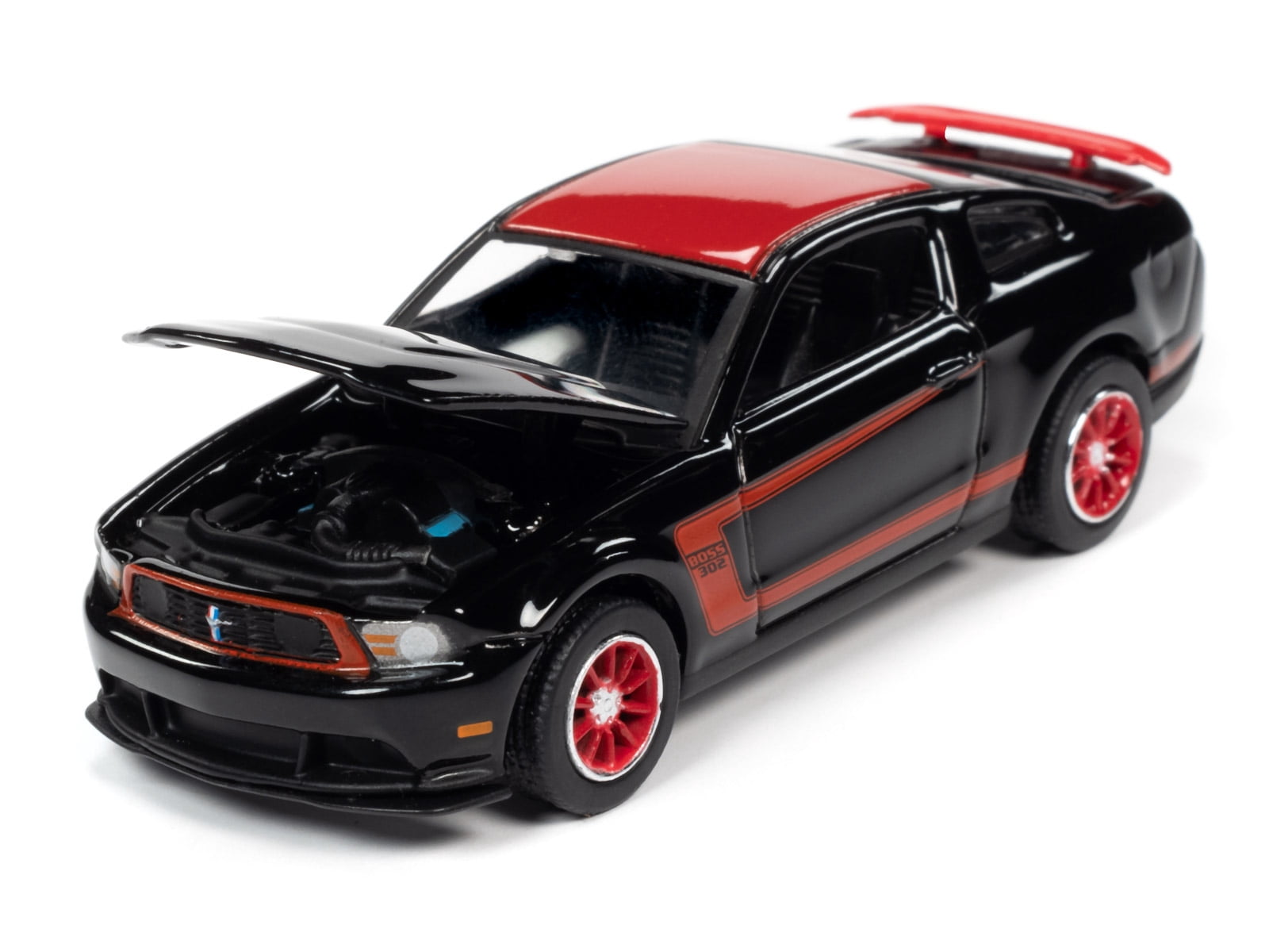 Auto World 2012 Ford Mustang Boss Laguna Seca Black Car Play Vehicle